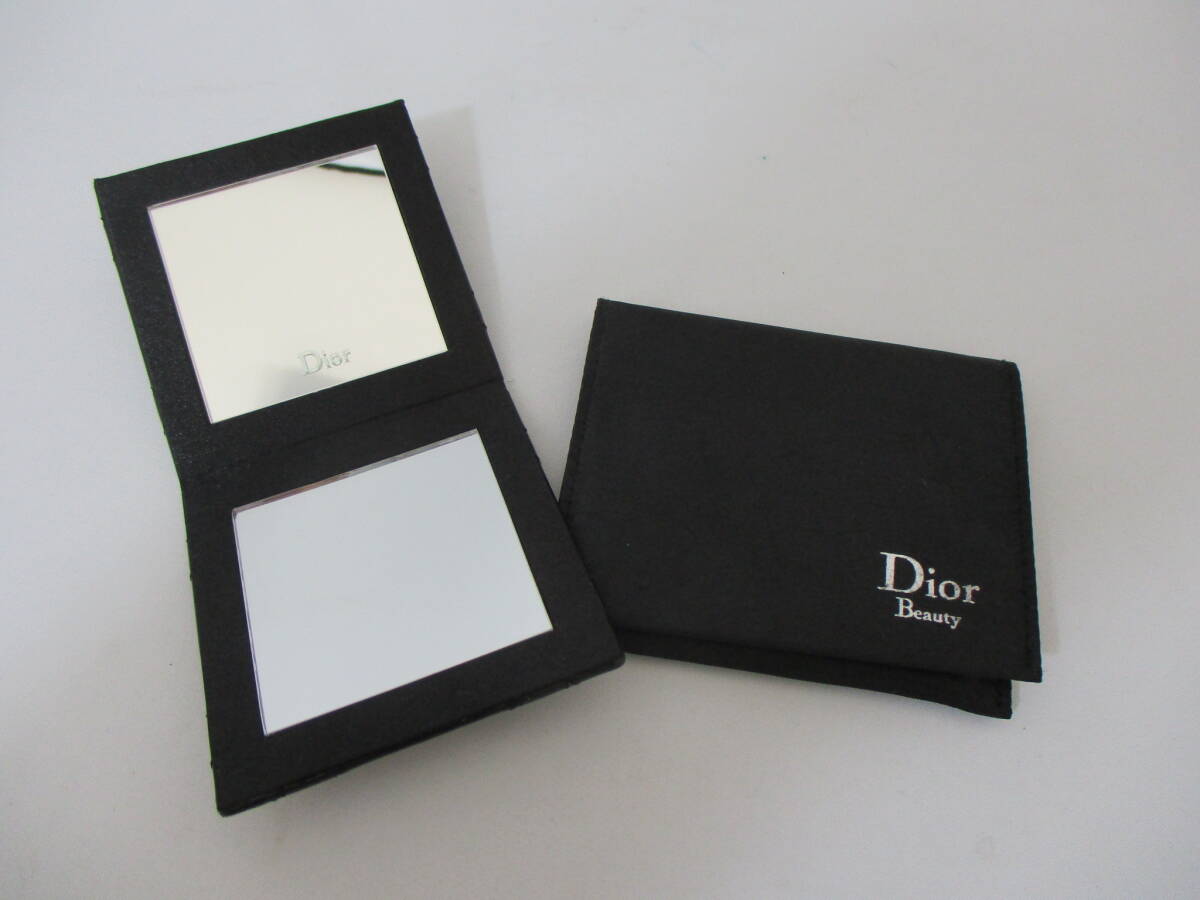 Christian Dior クリスチャン ディオール ビューティー 手鏡 ミラー 黒 【7493】拍卖
