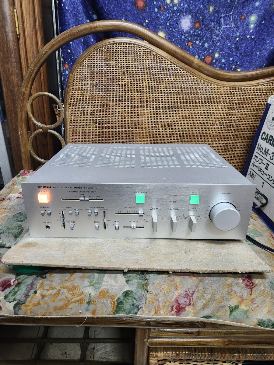 YAMAHAの伝説的名機!!整備済超美品!プリメインアンプA-7a拍卖