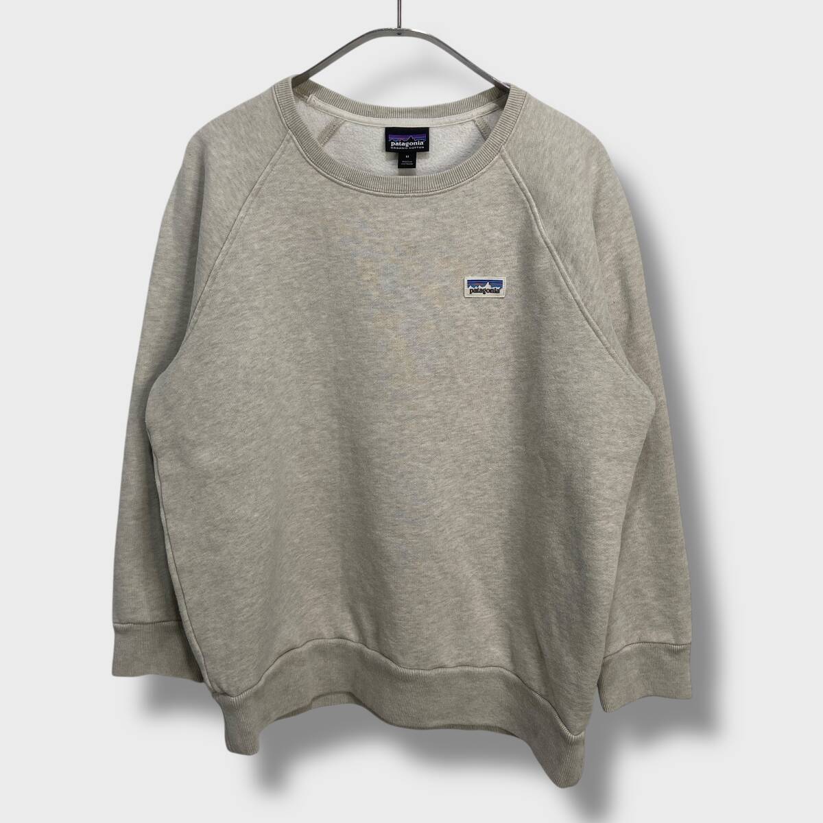 送料無料☆Patagonia☆クルーネックスウェット☆白タグ☆オートミールグレー☆M☆2017年製☆E25M拍卖