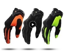 Lサイズ SUOMY オートバイ手袋 オレンジ レース オフロード ユニセックス グローブ 春 夏 スマホタッチ対応 ZCL212拍卖