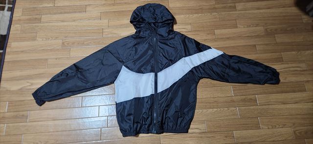 ビックスウォッシュのウインドブレーカー_黒_Mサイズ_568拍卖