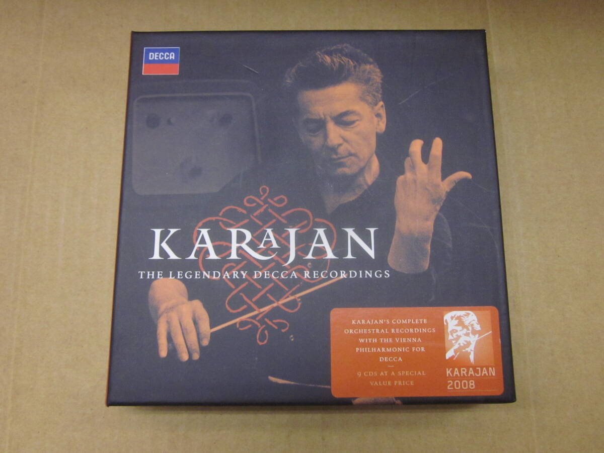 9CD BOX/ CLASSIC 輸入盤 THE LEGENDARY DECCA RECORDINGS デッカ・レコーディングス1959-1964 ヘルベルト・フォン・カラヤン拍卖