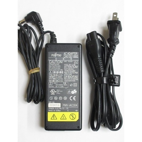 AD36069★富士通 FUJITSU★ACアダプター★CA01007-0660 FMV-AC304★保証付!即決!拍卖