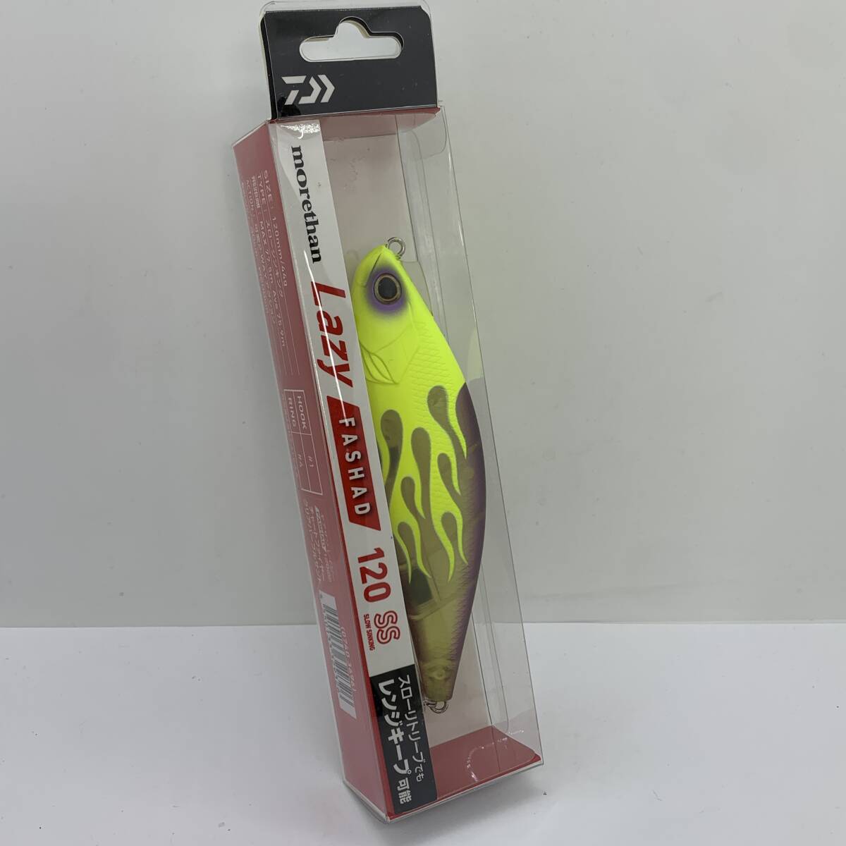 I-95059 ダイワ DAIWA モアザン レイジーファシャッド 120SS チャートファイヤークリアパープルサンド拍卖