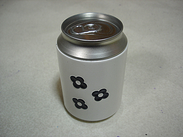 新品本物 ラルディーニ LARDINI 小洒落た小物入れ アルミ缶ボックス 机上のインテリアやタンブラーなどにも フラワー 花 純正 白×濃紺花拍卖