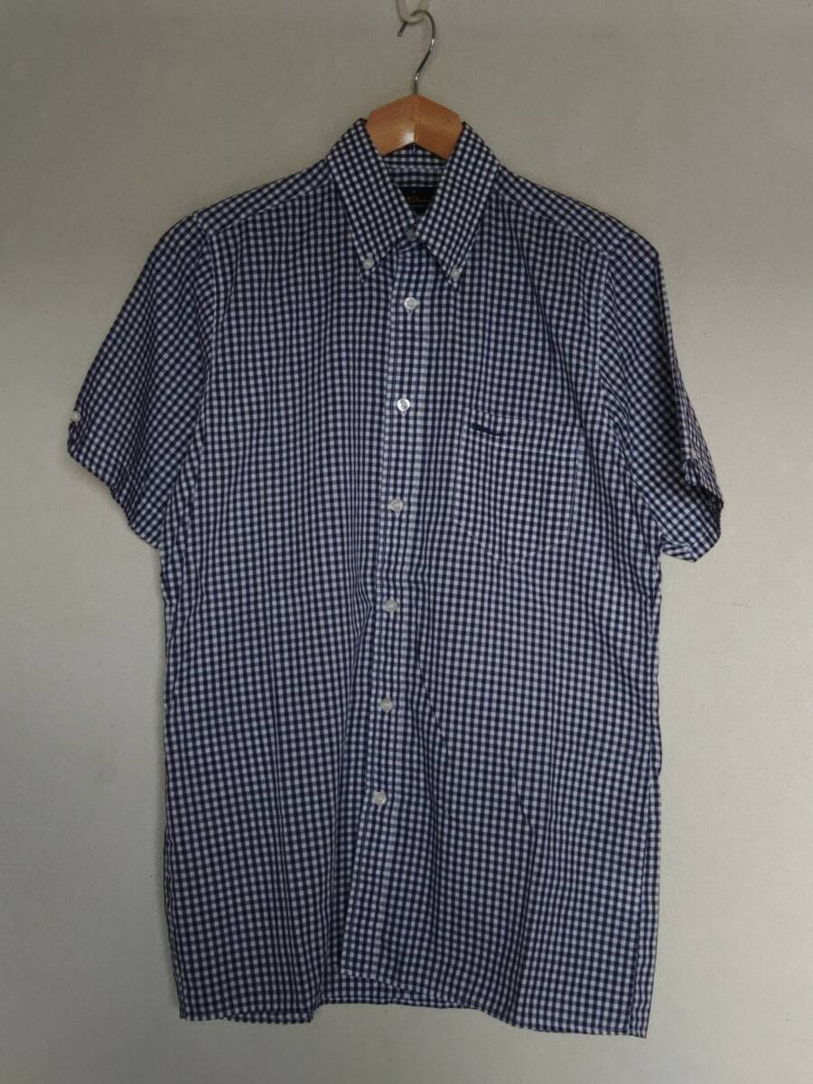 ビンテージ Ben Sherman ベンシャーマン チェック 半袖ボタンダウンシャツ S (スキンヘッド skins skinhead suedehead モッズ mods ivy)拍卖