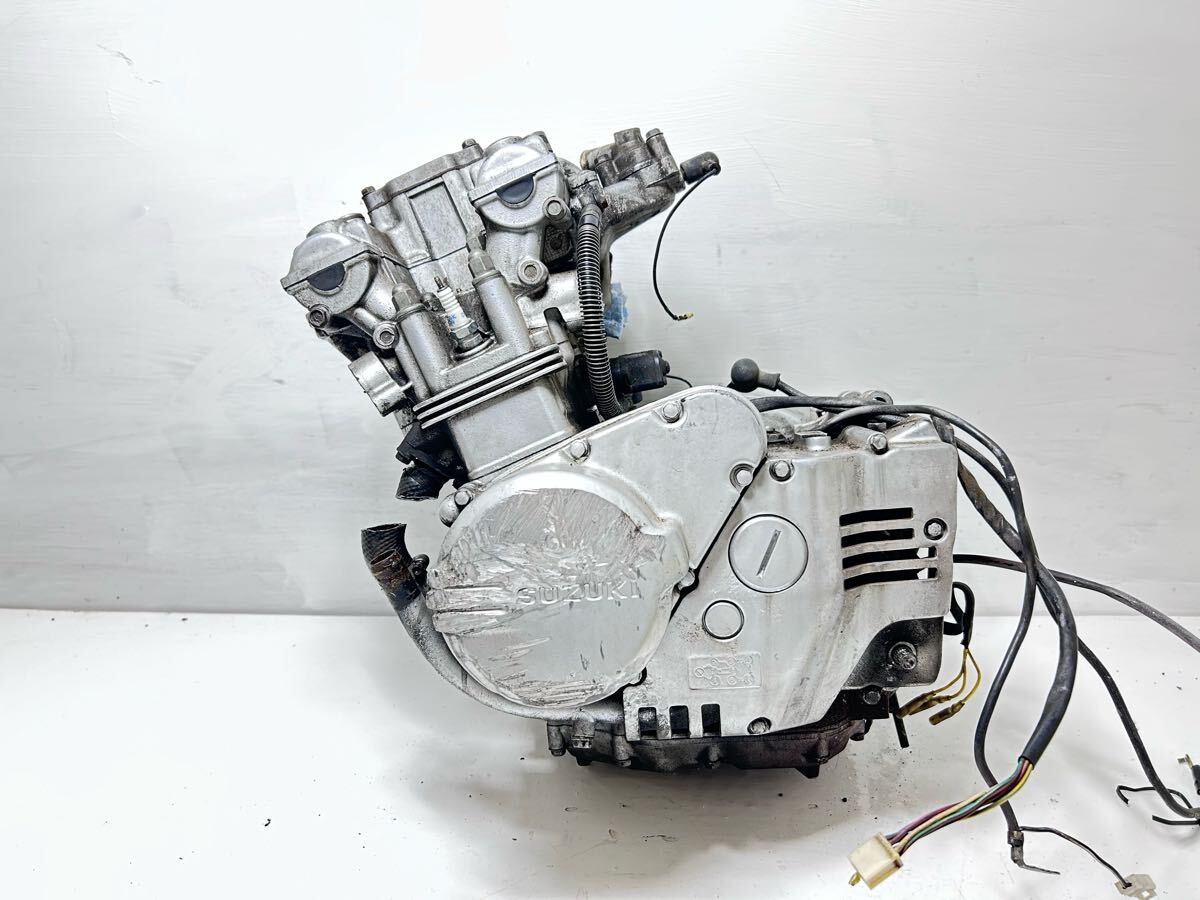 2999 スズキ GF250 エンジン 本体 GJ71C 希少 クランキングOK 傷あり拍卖