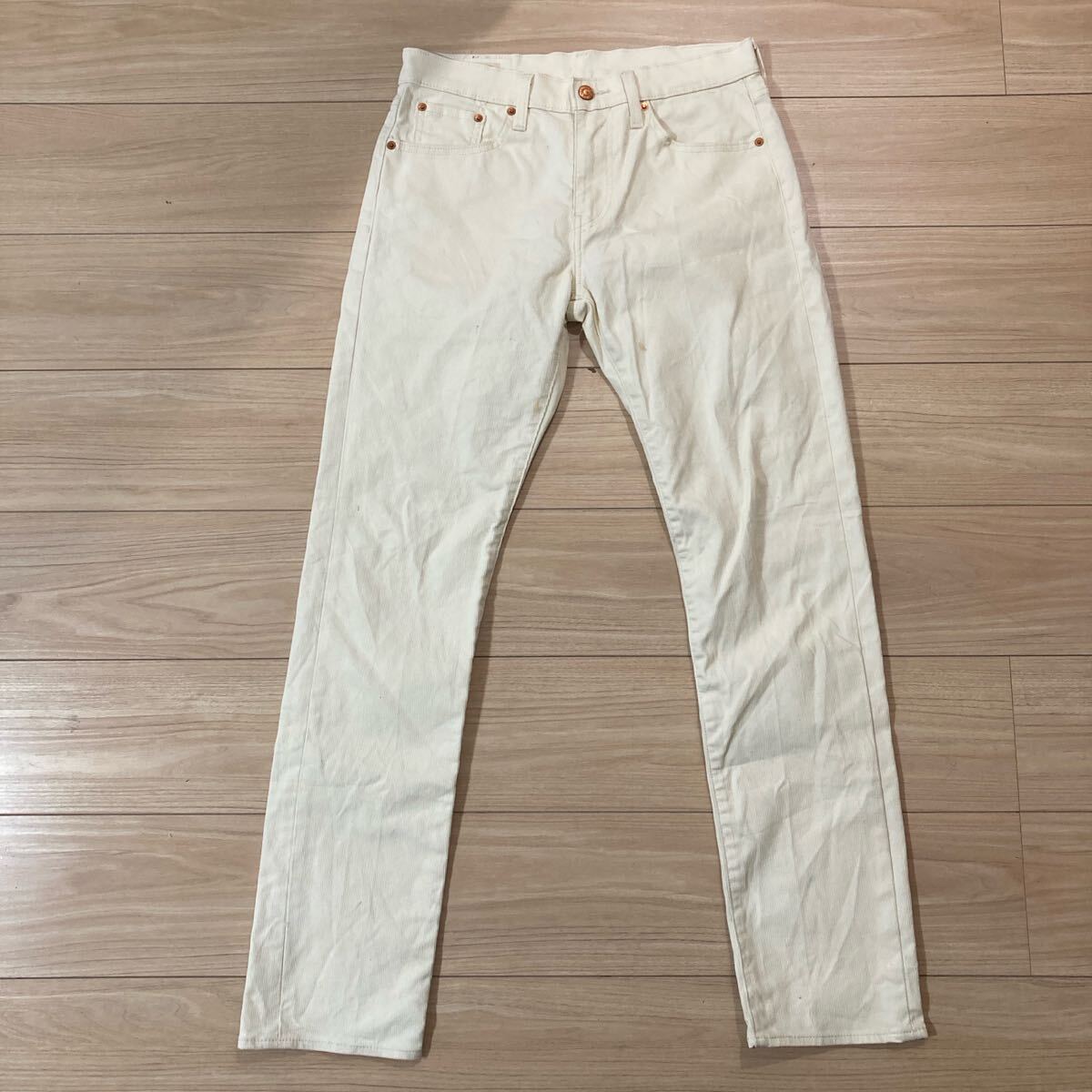 Levi リーバイス 502 パンツ ズボン ボトムス W29 L32 白 ビッグE拍卖