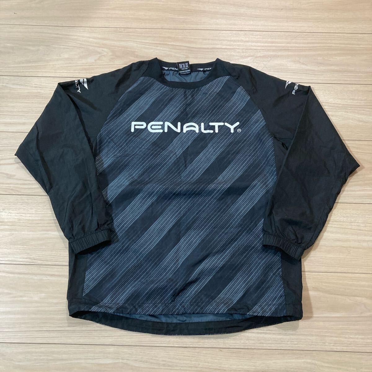 PENALTY ペナルティ ピステ ヤッケ ウィンドブレーカー サイズ150 黒 サッカー フットサル拍卖
