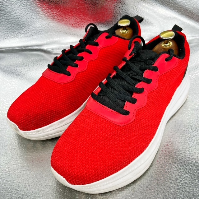 ★Runtashia★スニーカー/26.5cm/カジュアルシューズ/スポーツシューズ/レッド拍卖