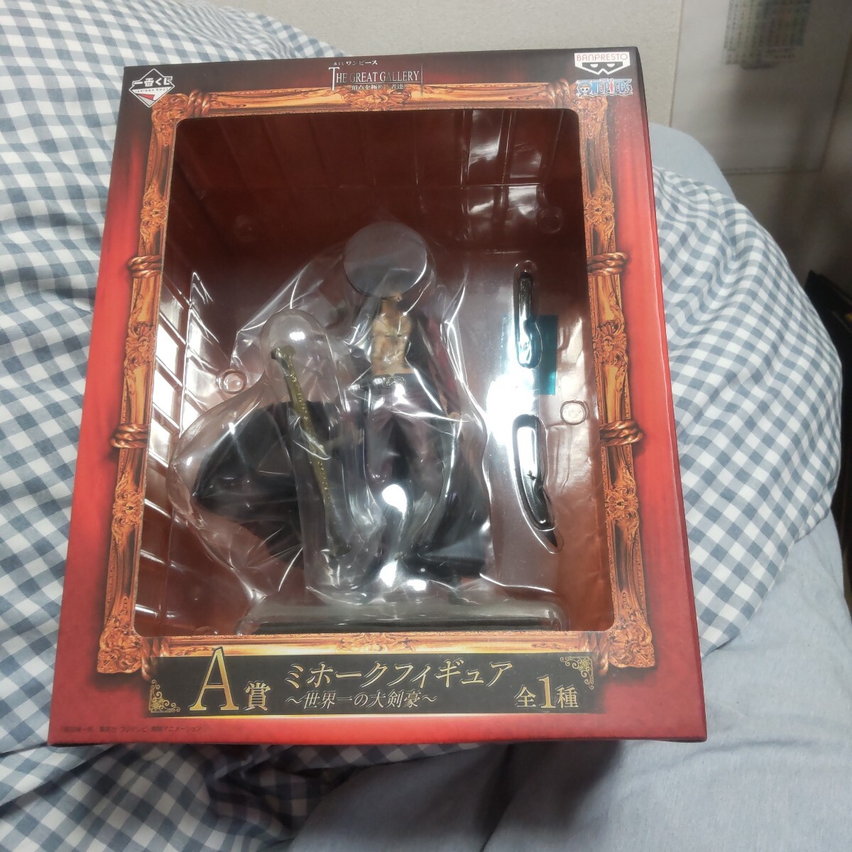 一番くじ ワンピース A賞 ミホーク フィギュア 未開封拍卖