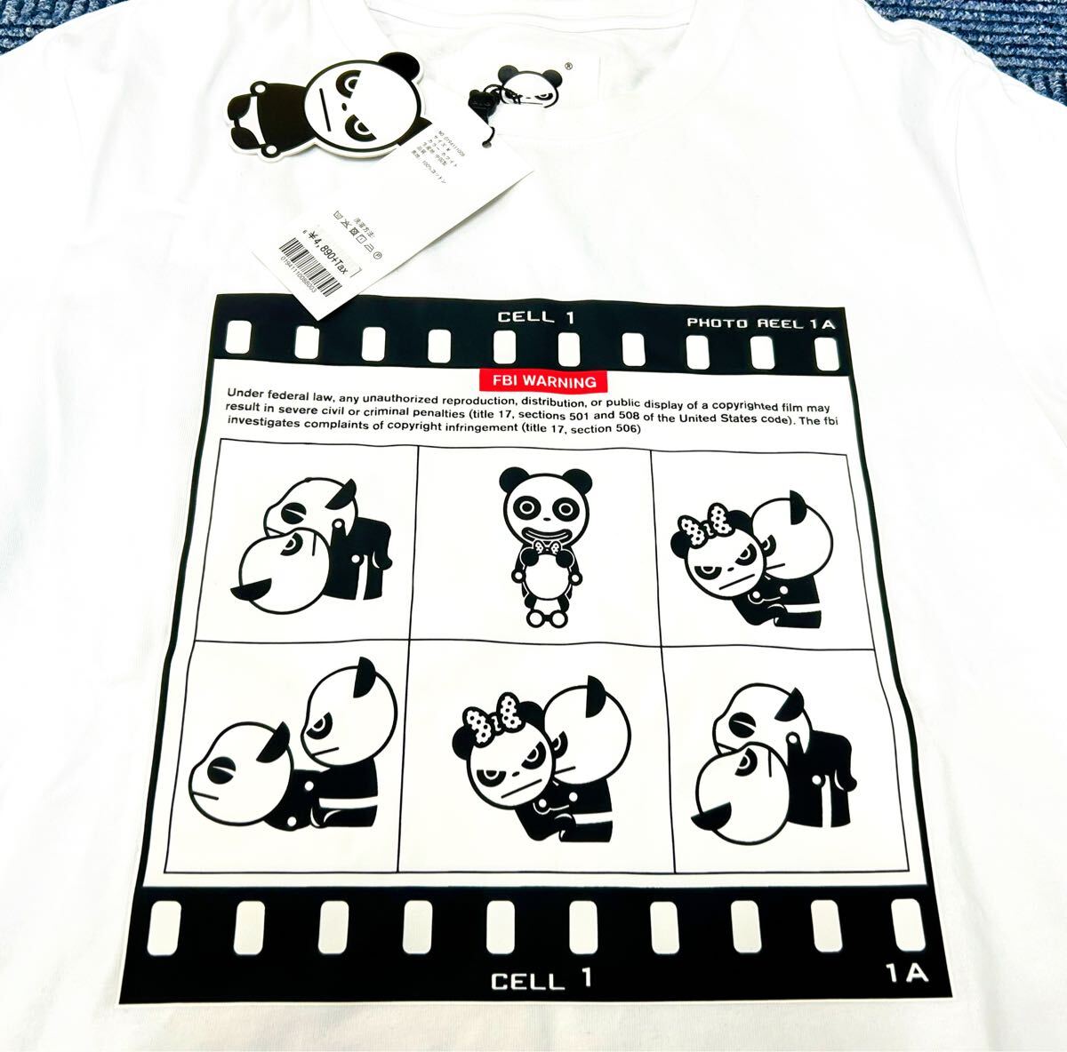 ★新品 HIPANDA ハイパンダ レア柄 Tシャツ M拍卖