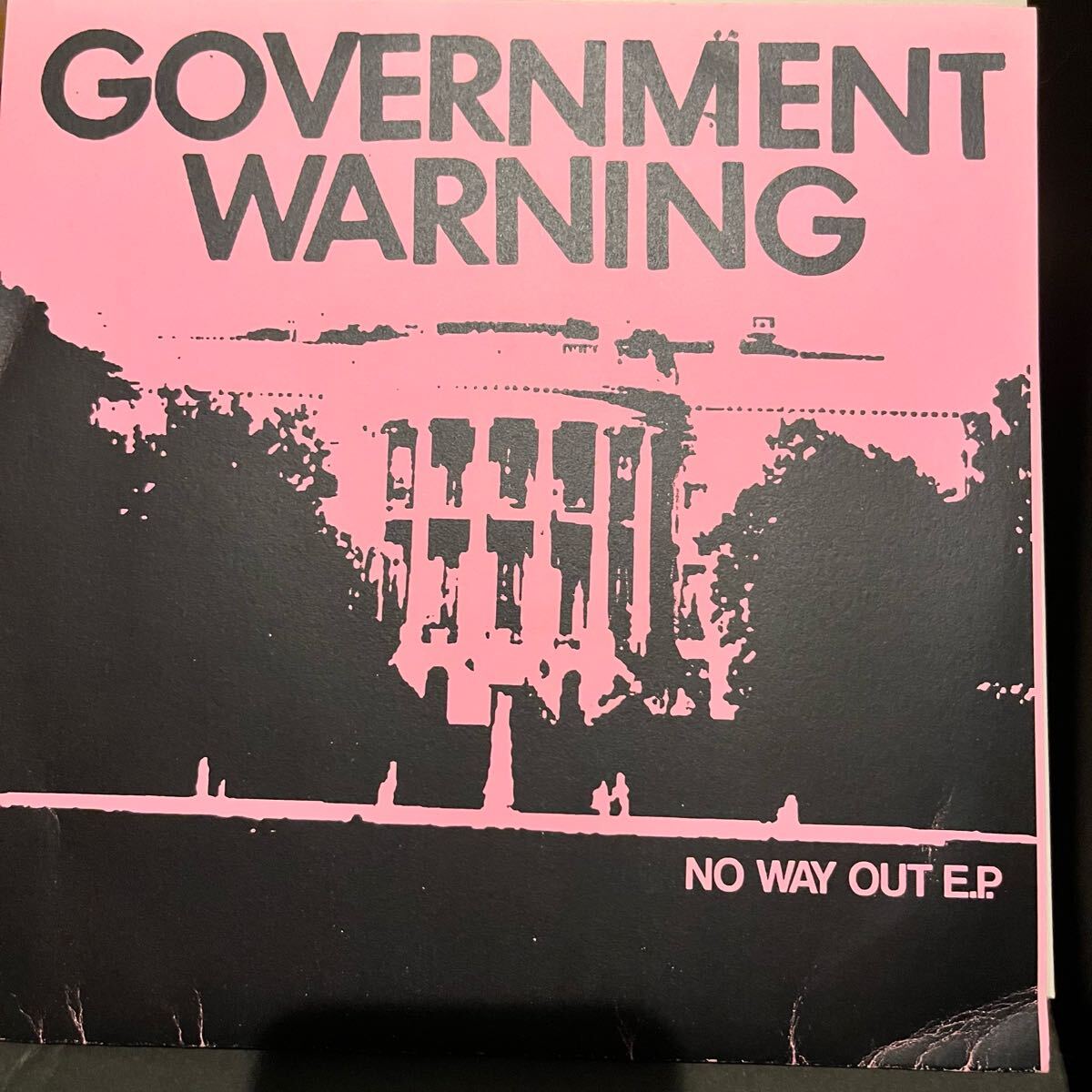 Government Warning No Way Out E.P. BLAST! Black Flag ブラック フラッグ VOID poison idea necros siege heresy minor threat拍卖