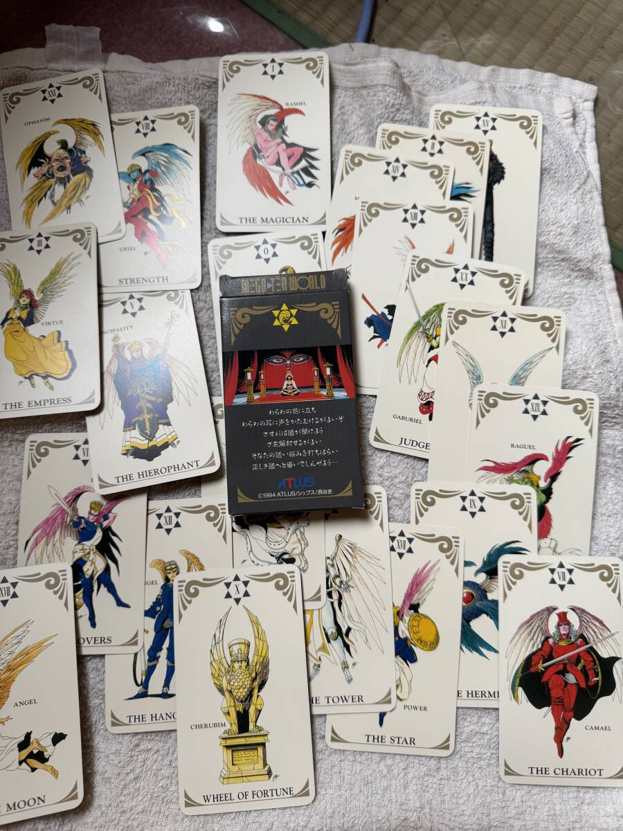 タロットカード 真女神転生II ATLUS DDS-NET ファンクラブ会員限定特典拍卖