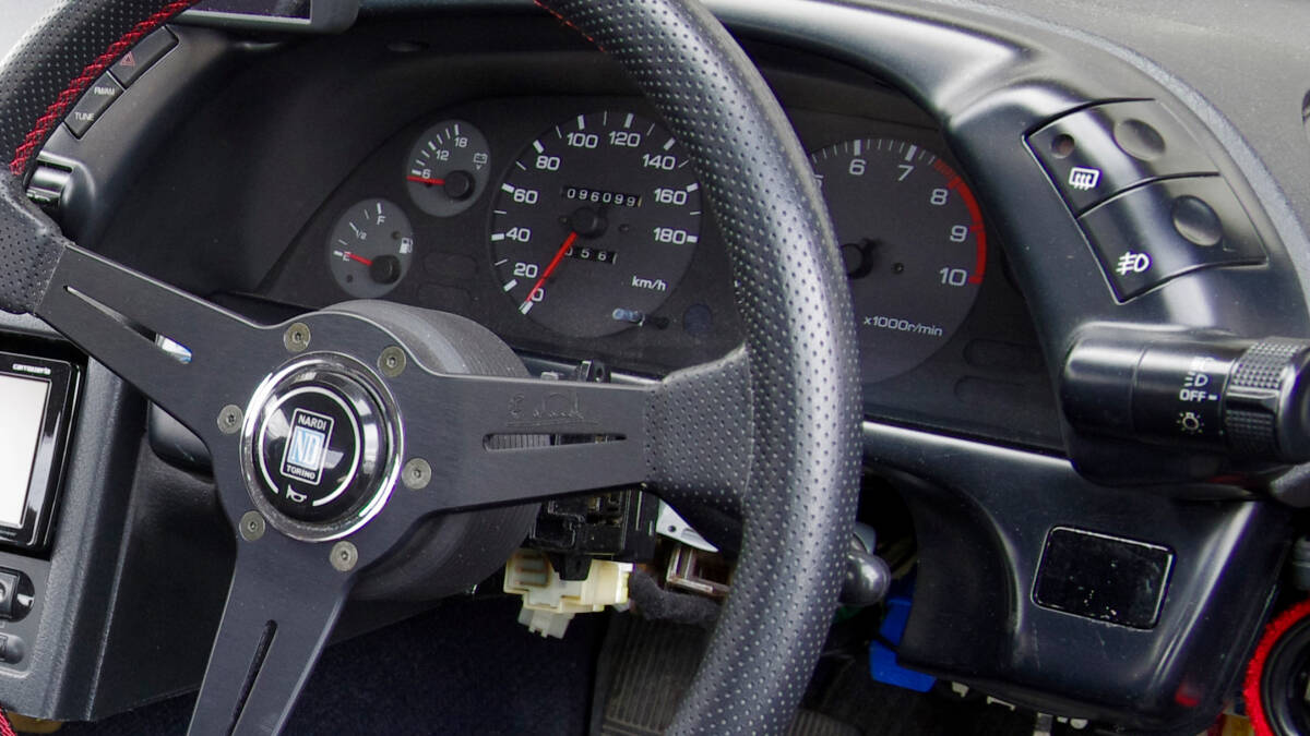 BNR32スカイライン後期期メーター コラム下パネルレス 電圧計系付 加工品 BNR32 ECR32 HCR32 軽量化拍卖