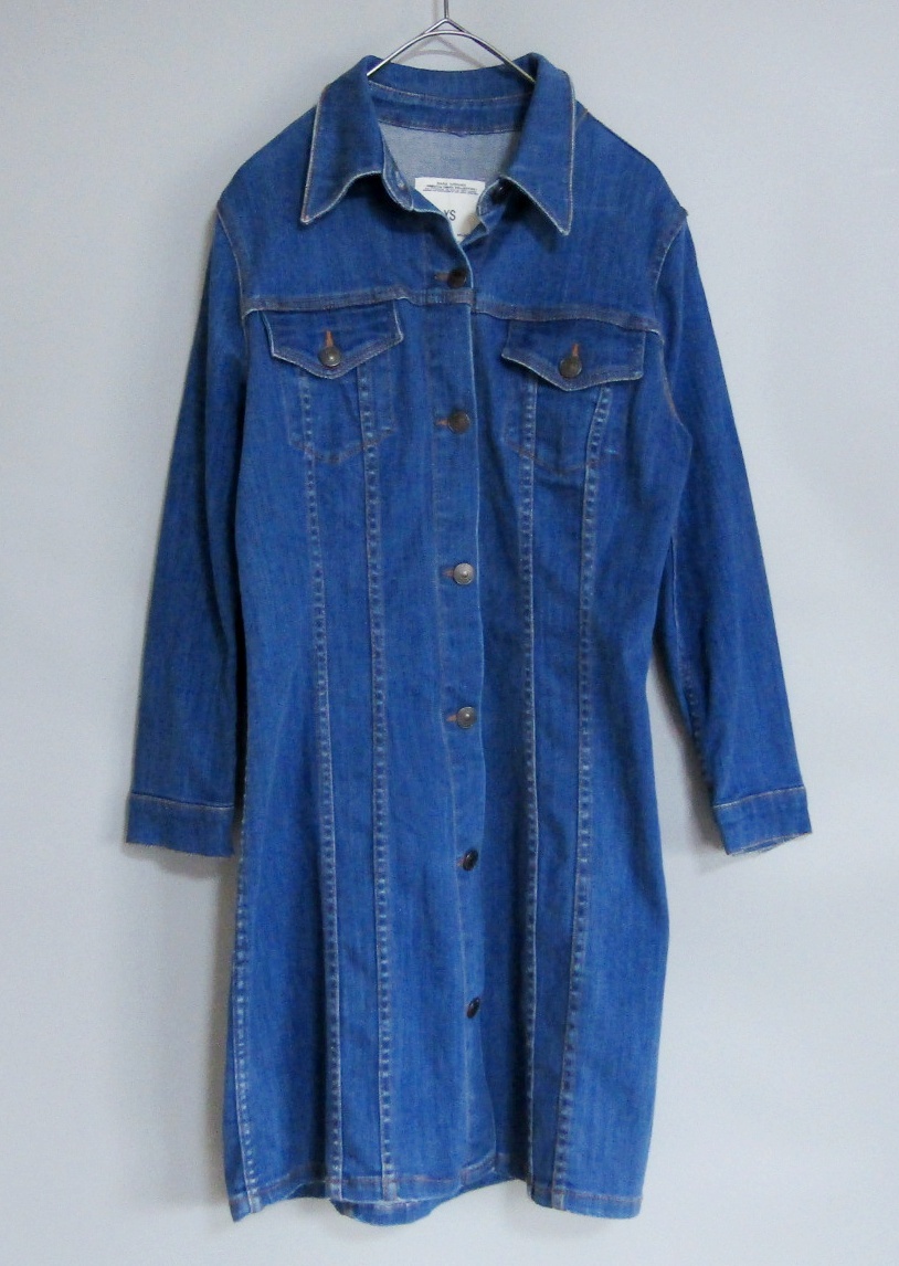 ZARAWOMAN ザラウーマン Aラインデニムジャケット XSサイズ拍卖