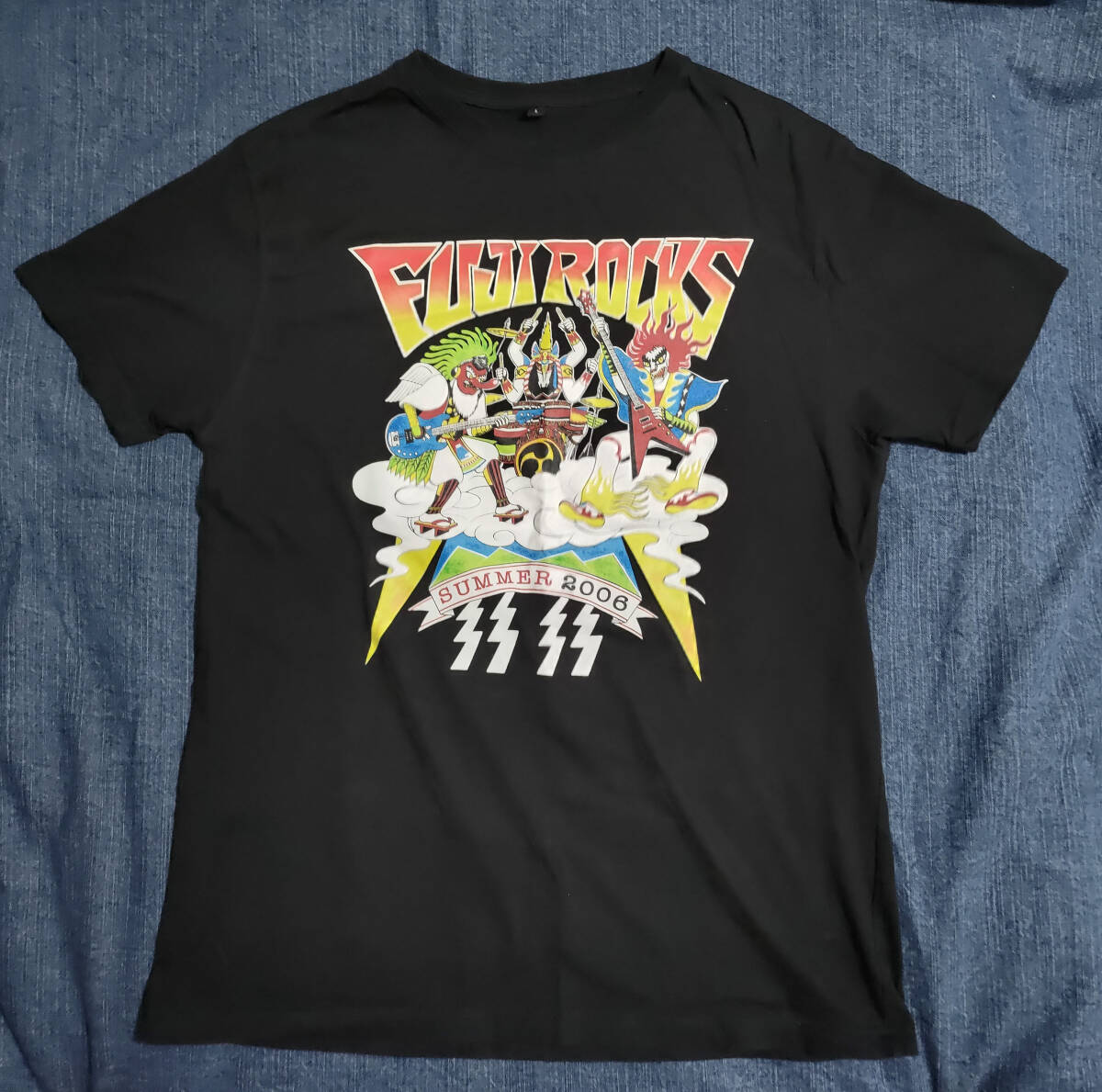 古着 美品 FUJIROCK 2006 Tシャツ 06 フェス ロック バンド フジロック Beams ビームス コラボ L拍卖