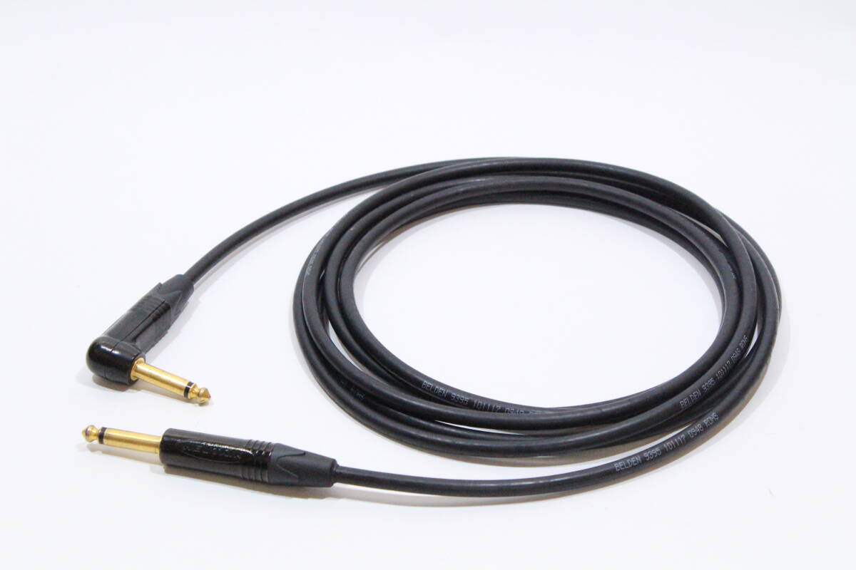 BELDEN9395【4m / S-L / ギターシールドケーブル】ベース ベルデン NEUTRIK 楽器用シールドケーブル拍卖