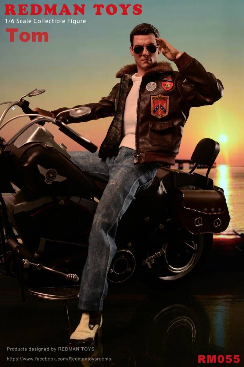 REDMAN TOYS 1/6 TOM 未開封新品 RM055 アクションフィギュア 検) トップガン マーヴェリック TOP GUN トム クルーズ拍卖
