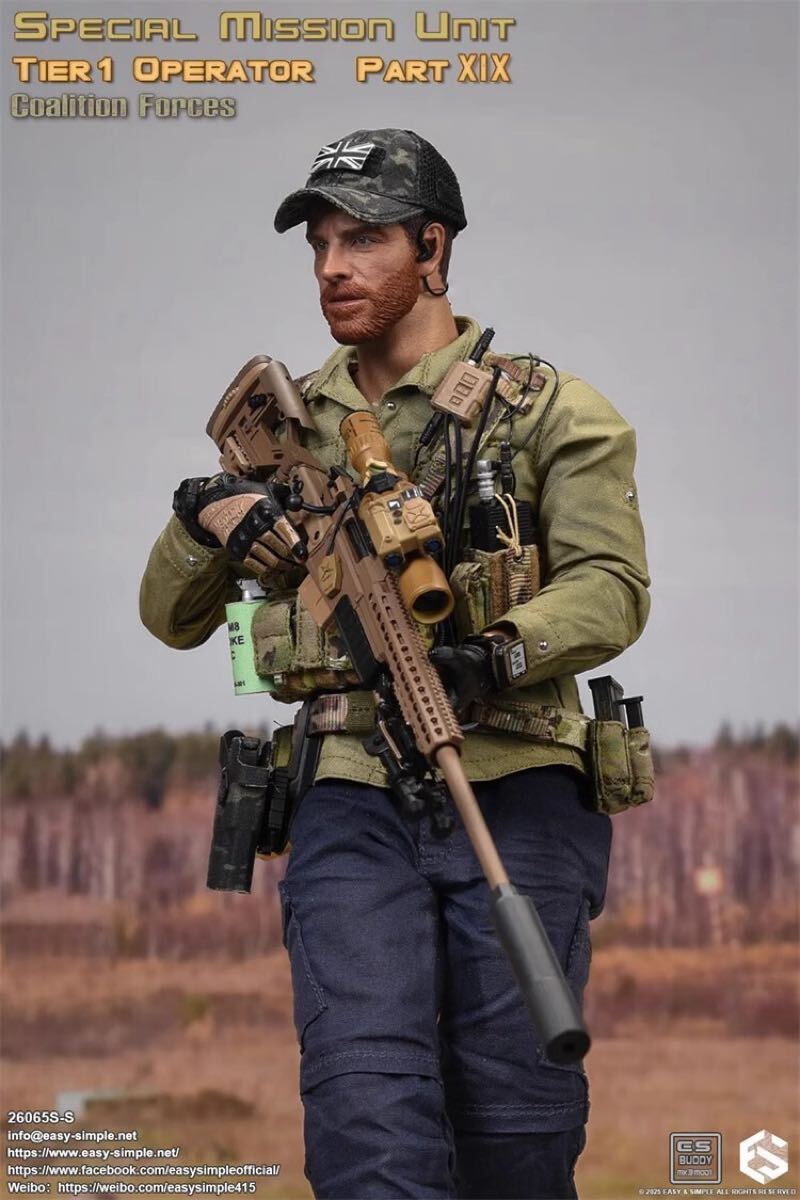 Easy&Simple 1/6 Special Mission Unit Tier1 Operator Part XIX Coalition Forces 未開封新品 26065SS 検) DID 3R DAMTOYS 拍卖