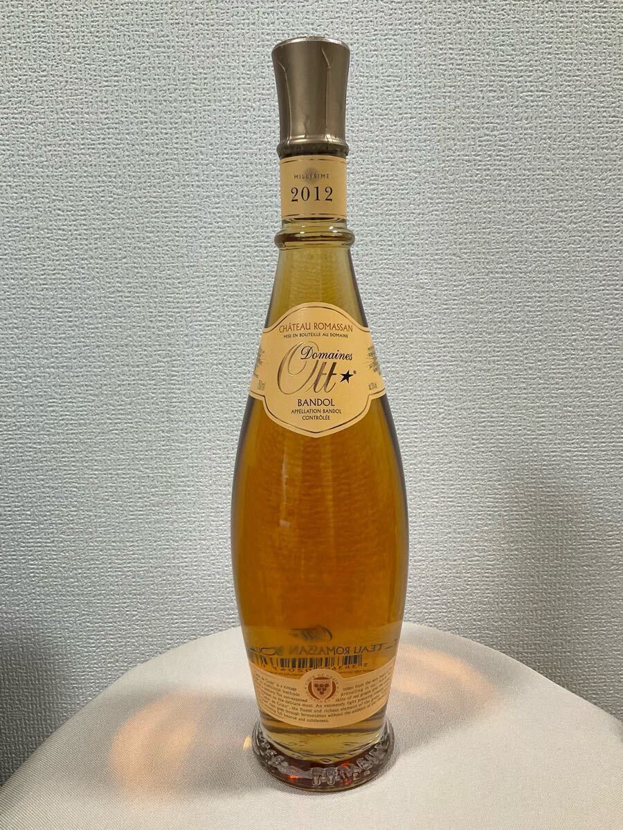 古酒激レア!【13年熟成】2012年シャトー・ロマサン・バンドール・ロゼ/ドメーヌ・オットー拍卖