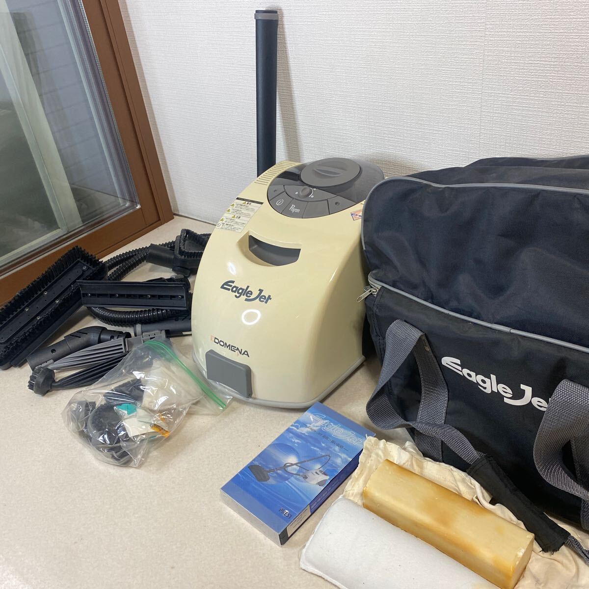 R0517 使用少なめ 美品フランス製 NVT300 TURBO イーグルジェットEagle Jet高機能高級スチームクリーナー 掃除 家庭 業務 Wax付拍卖