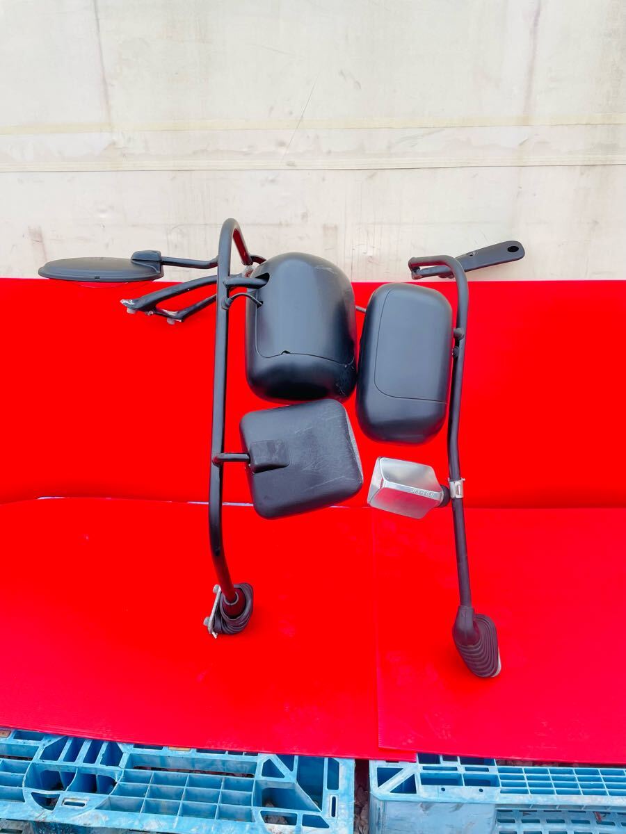 純正 イスズ いすゞ いすず メッキミラー サイドメッキミラー メッキ ミラーステー 左右セット Rei2902拍卖