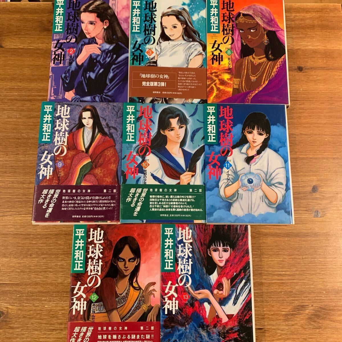 地球樹の女神 2・3・8・9・10・11・12・13 平井和正 単行本 8冊セット拍卖