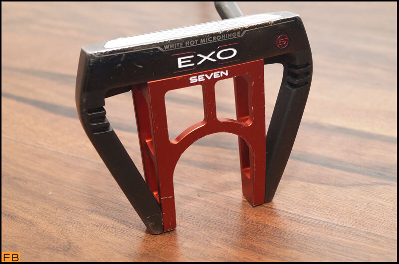 税込◆ODYSSEY◆EXO SEVEN パター 約33インチ 83cm WHITE HOT MICROHINGE オデッセイ セブン Callaway ゴルフ-K3-9484拍卖