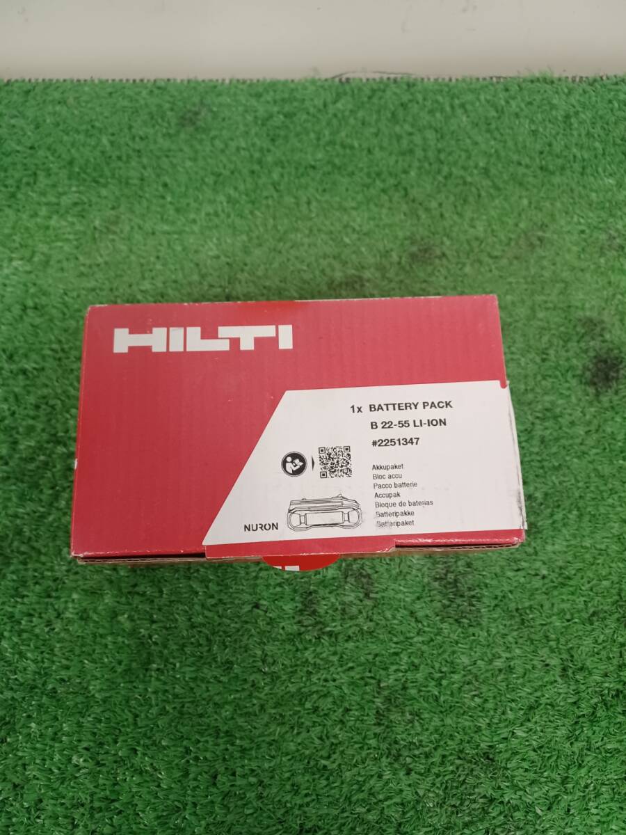 【未使用品】HILTI NURON バッテリーパック B22-55 電動工具/ITDERA61IUE8拍卖
