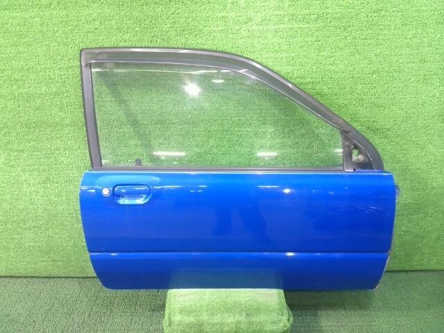 ヴィヴィオ E-KK3 右 前 フロントドアASSY RX-R EN07Y 605 青 ブルー 61101KC370拍卖