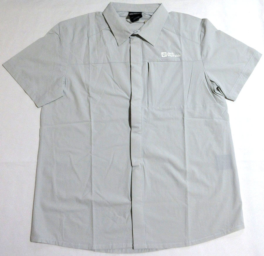 ジャックウルフスキン メンズ ヴァンドラ 半袖シャツ Mサイズ テックシャツ 吸湿速乾・透湿) 5033391 Jack Wolfskin 登山 トレック拍卖