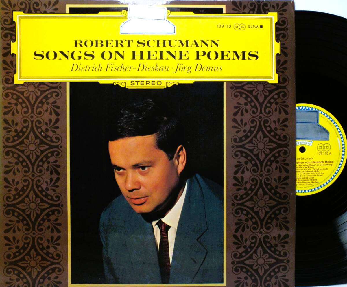 LP 139 110 ディースカウ シューマン LIEDER NACH GEDICHTEN VON HEINRICH HEINE 【8商品以上同梱で送料無料】2505拍卖
