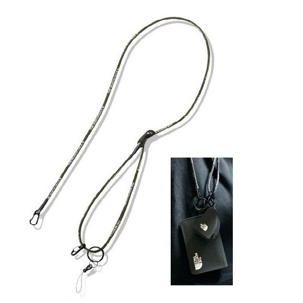 TNF Multi Purpose Lanyard NN32429 ノースフェイス スマホストラップ ショルダーストラップ 未使用 未開封拍卖