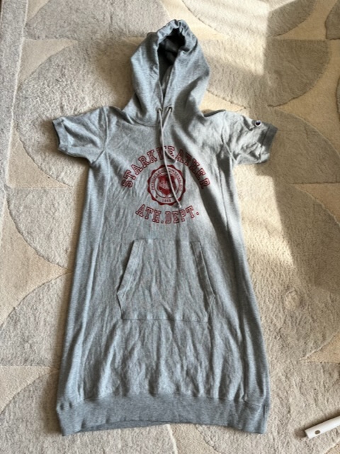 美品championチャンピオンスエットパーカーチュニックワンピーストレーナーグレー拍卖