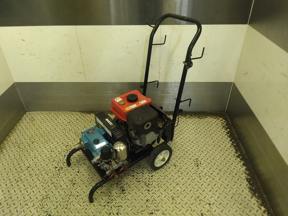 【H-3433】中古品 MARUYAMA 丸山 エンジン動噴 MS330 エンジン 三菱 GM131L 4馬力 ガソリン【引き取り限定・静岡県浜松市】拍卖