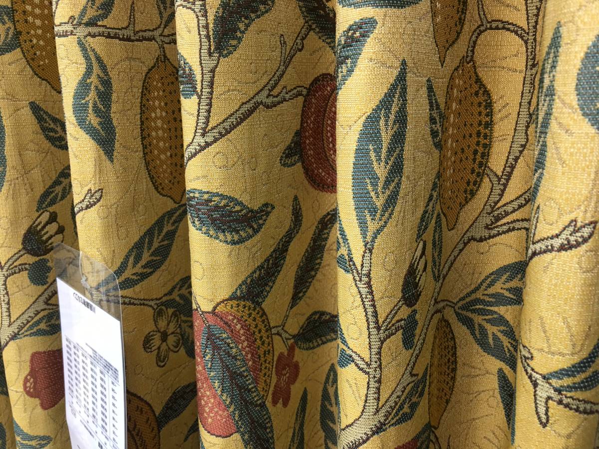 川島織物 ウイリアムモリス 生地 MM3133 フルーツ Y 138cmx100cm拍卖