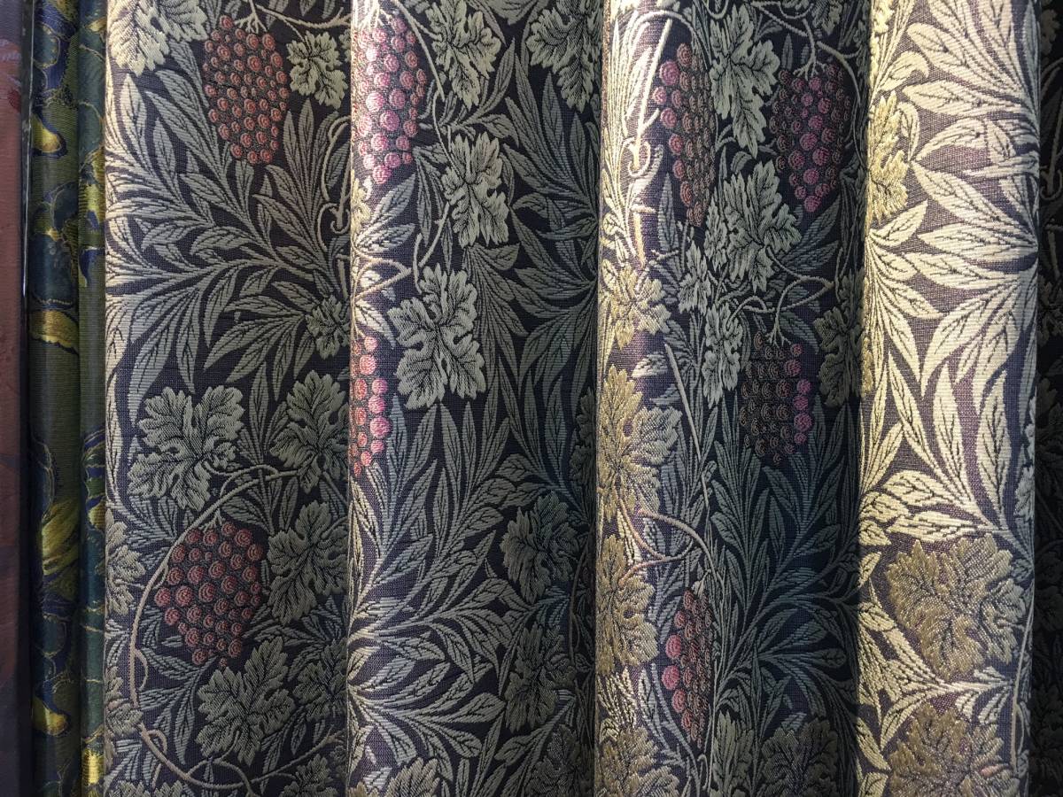 川島織物 ウイリアムモリス 生地 MM3149 バイン 145cmx100cm拍卖