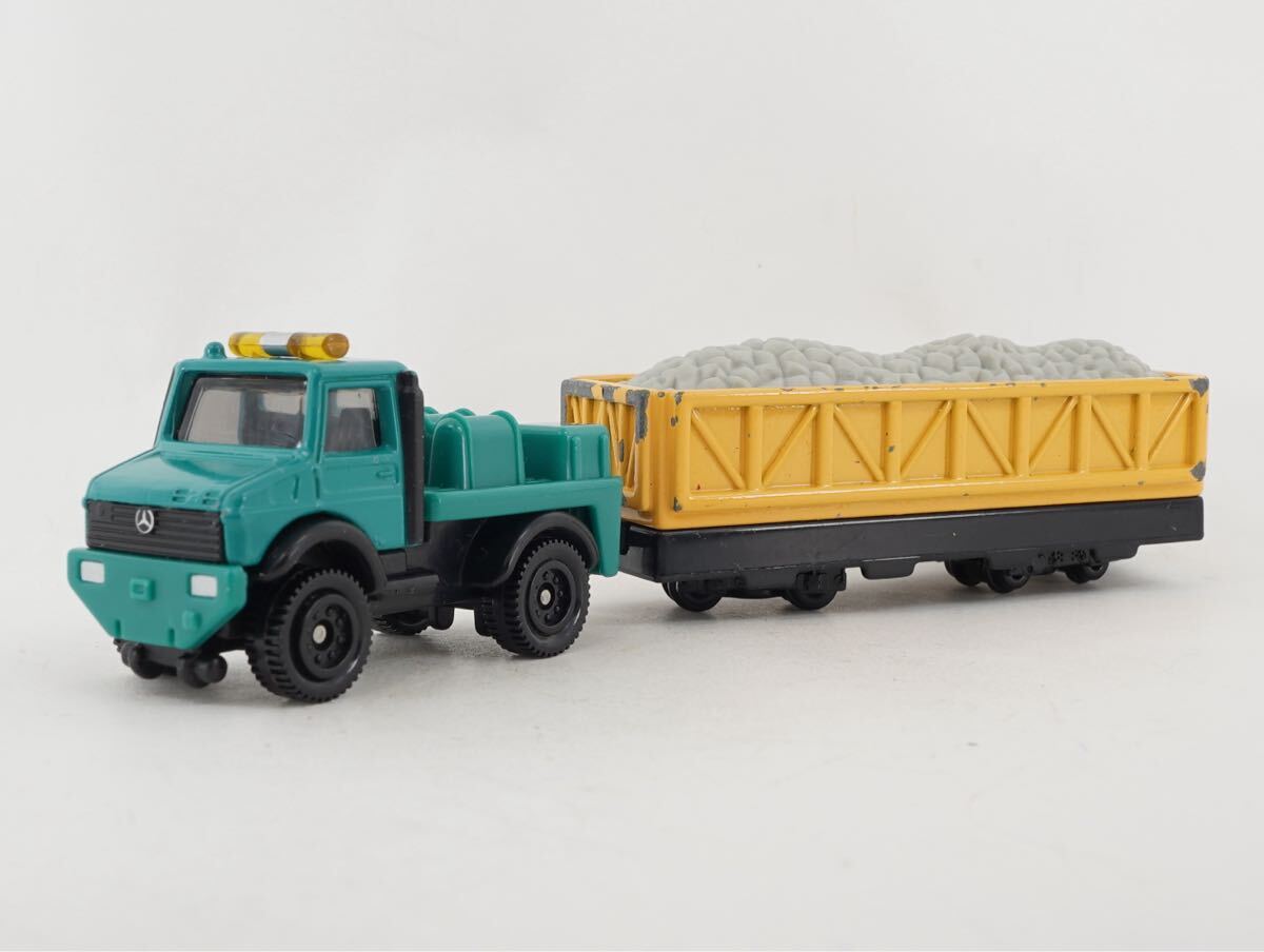 廃盤ロングタイプトミカ メルセデスベンツ ウニモグ 軌陸車 2011年No.128 《期間限定20台まで送料230円》ミニカー 絶版 まとめ セット拍卖