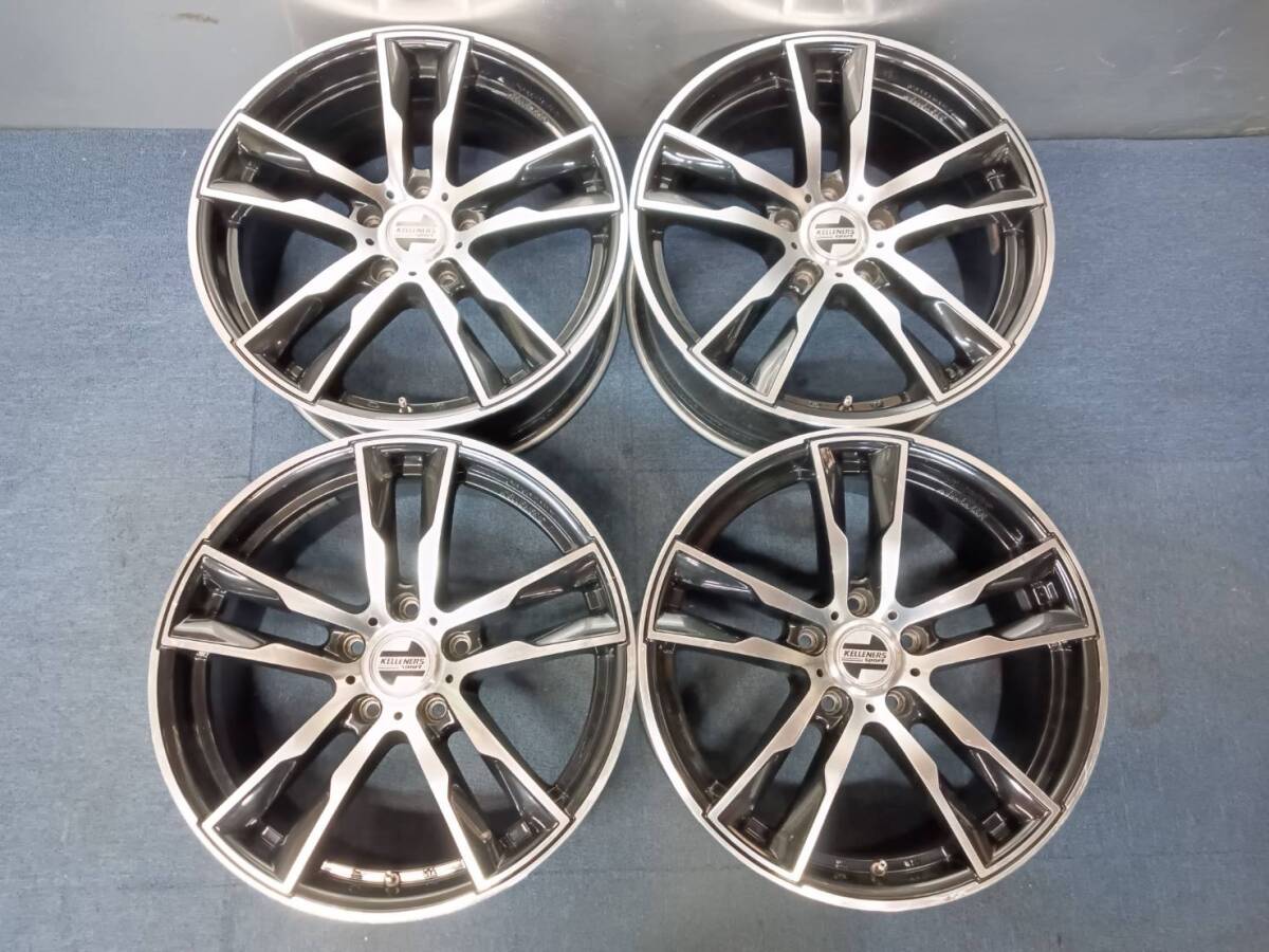 ★希少品★ KELLENERS SPORT ジュニアE5 18×8J +35 5H-120 4本セット BMW X3・X4・X5・3シリーズ等拍卖