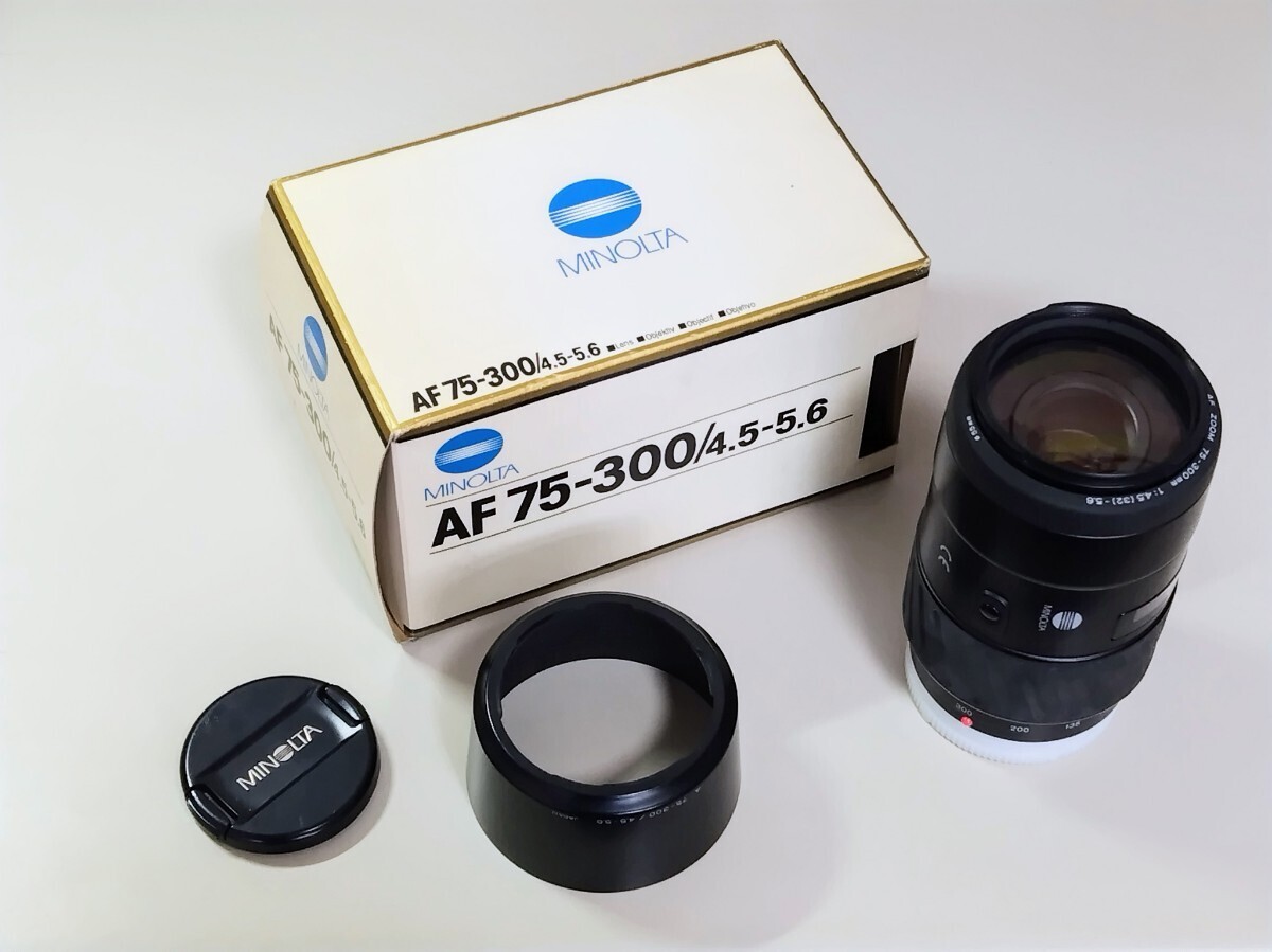 ■ ミノルタ AF75−300mm/F4.5−5.6 New拍卖