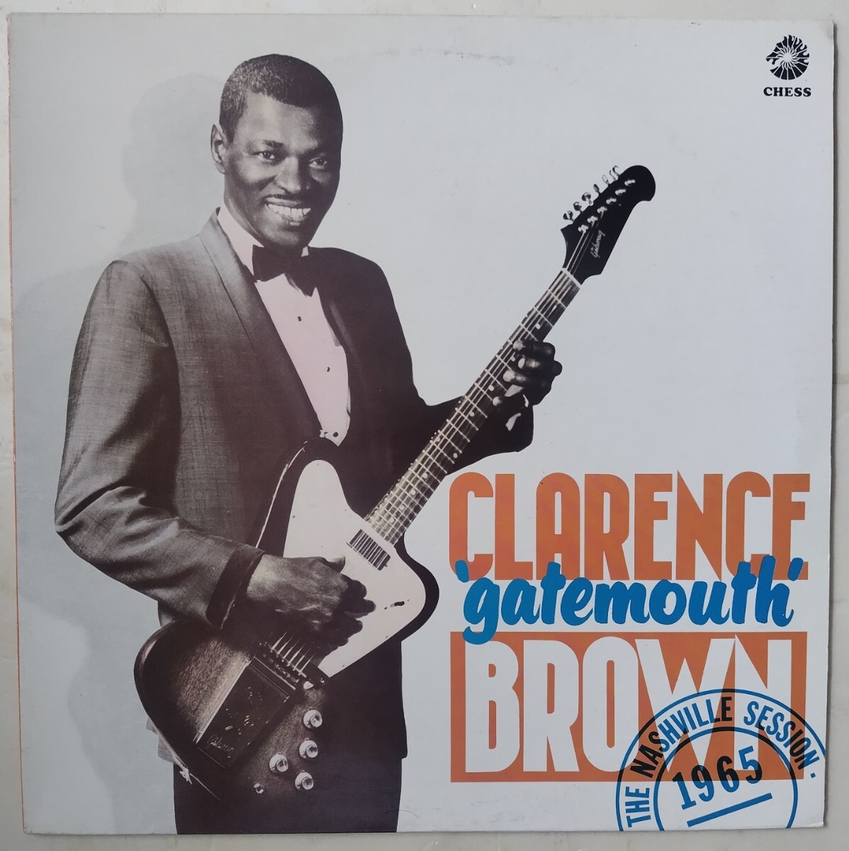 Clarence 'Gatemouth' Brown The Nashville Session - 1965 Chess LPM 7003 1989年欧州盤拍卖