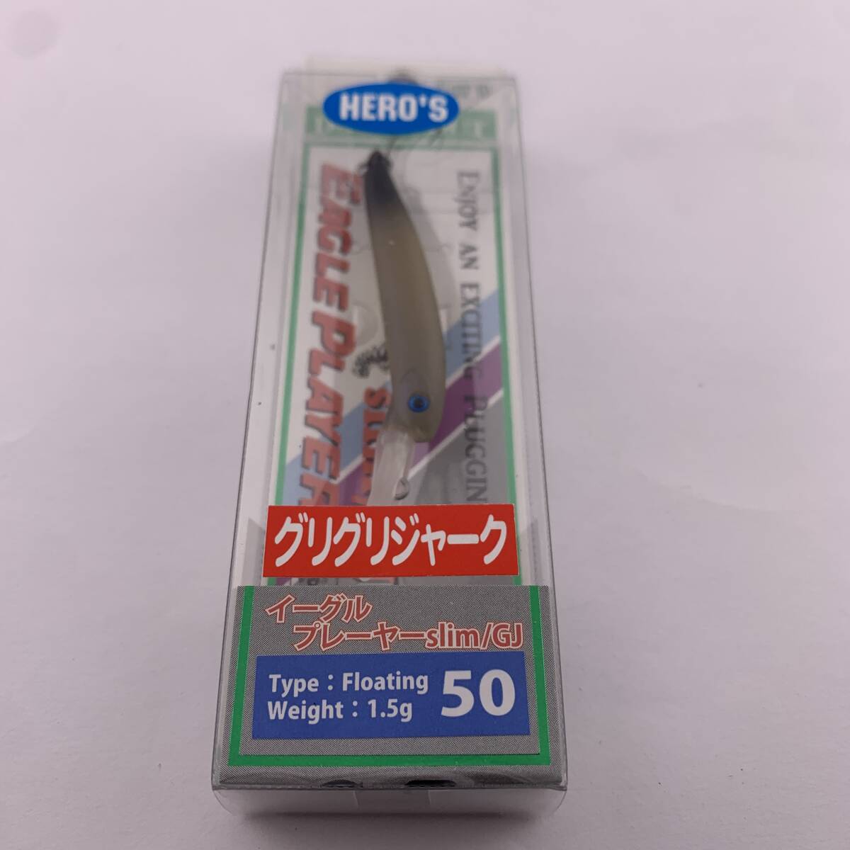 I-96465 ディスプラウト イーグルプレーヤー 50スリム GJ イリュペレBKテール ヒーローズ拍卖