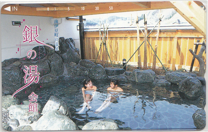 南伊豆 銀の湯会館 /温泉 女性入浴【テレカ】G.1.16 ★送料最安75円~拍卖