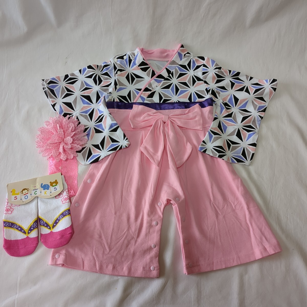 使用品★ ベビー袴 肌着 赤ちゃん 新生児 ベビー服 七五三 桃の節句 お雛様 ★拍卖