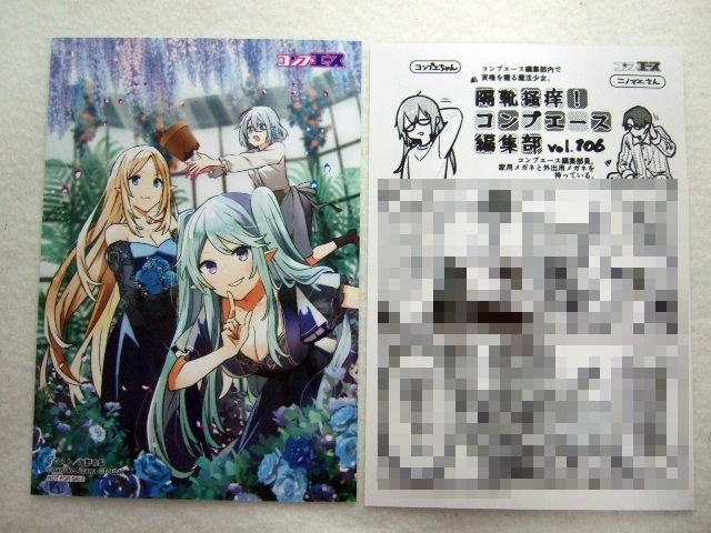 ゲーマーズ 限定 コンプエース 2025年6月号 陰の実力者になりたくて! オリジナルブロマイド おまけ 250514 特典 gamers 非売品 坂野杏梨拍卖