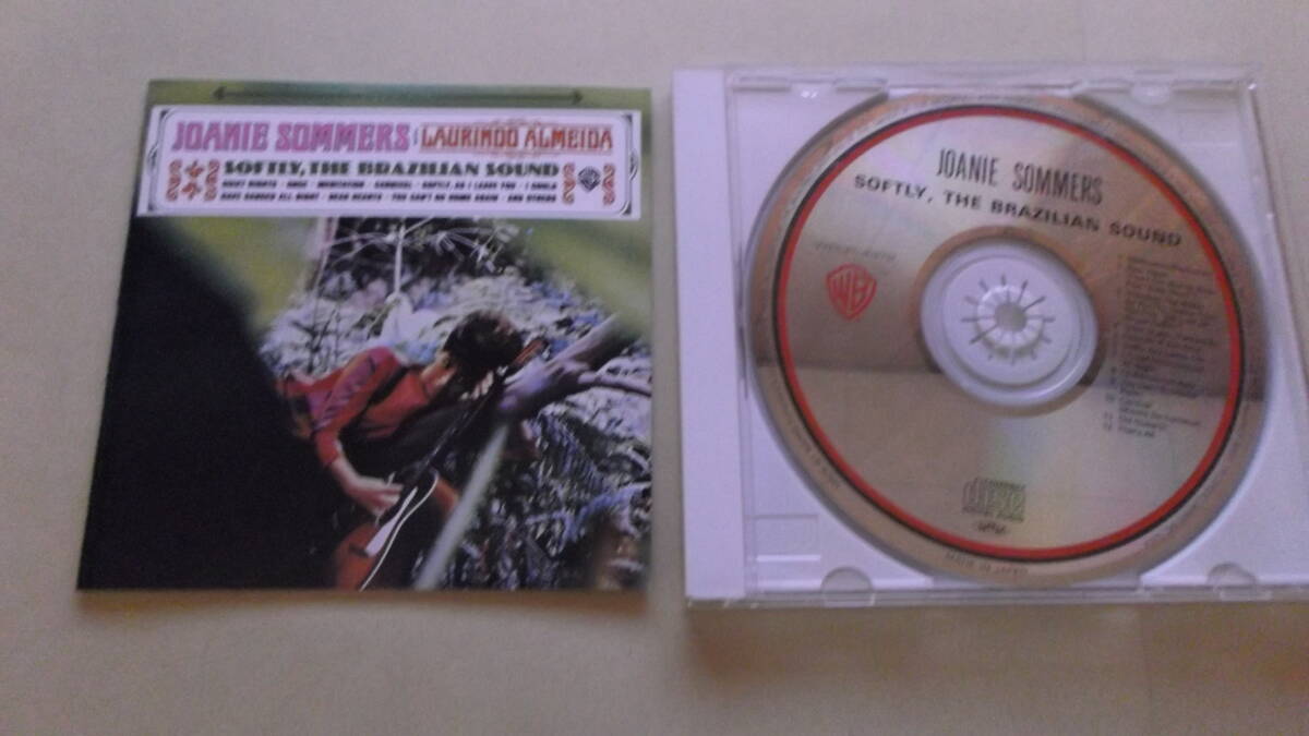 ジョニー・ソマーズ / ソフトリー、ブラジリアン・サウンド ローリンド・アルメイダ CD JOANIE SOMMERS, LAURINDO ALMEIDA拍卖