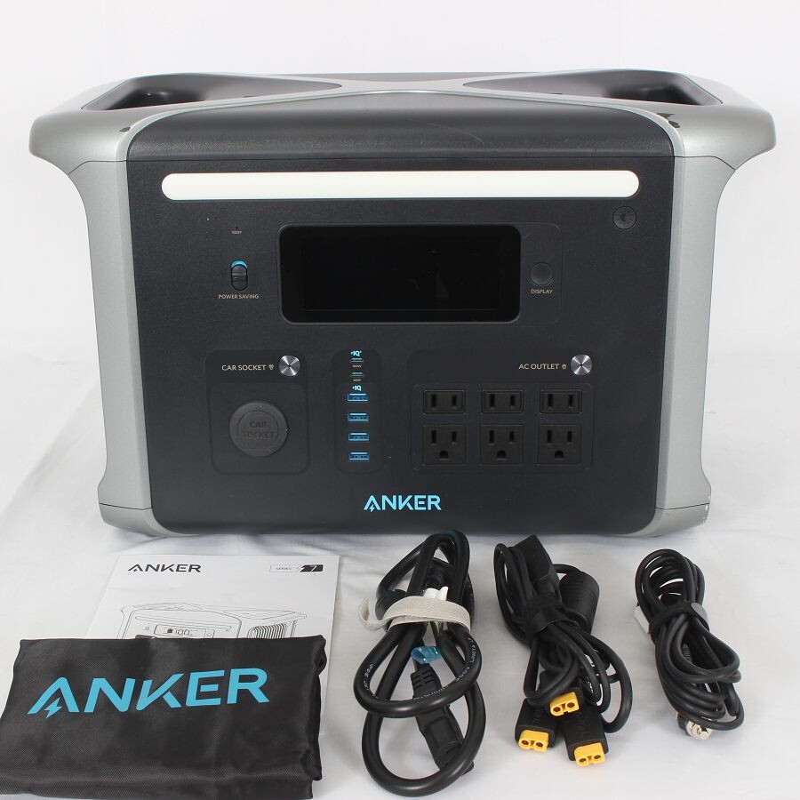 Anker 757 Portable Power Station PowerHouse 1229Wh A1770511 ポータブル電源 アンカー パワーステーション パワーハウス 本体拍卖
