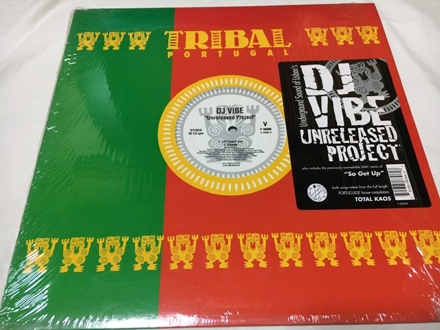 DJ VIVE UNRELEASED PROJECT 12inch SO GET UP TRIBAL シュリンク拍卖