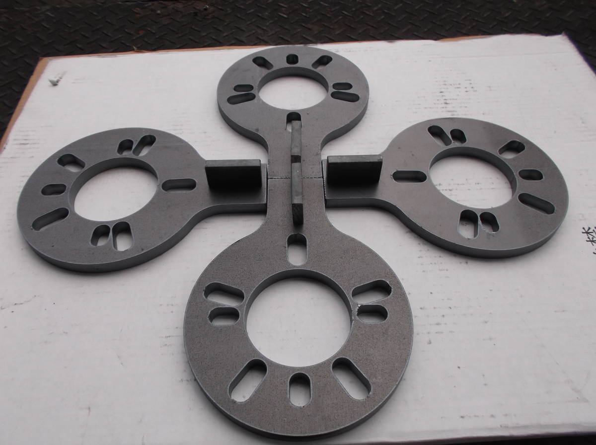 厚板、格安ハブプレート、4穴、5穴、軽~ポルシエまでOKです! スタンド、リジット、ジャッキー、工具, 板金、レストア、修理 DIY 拍卖